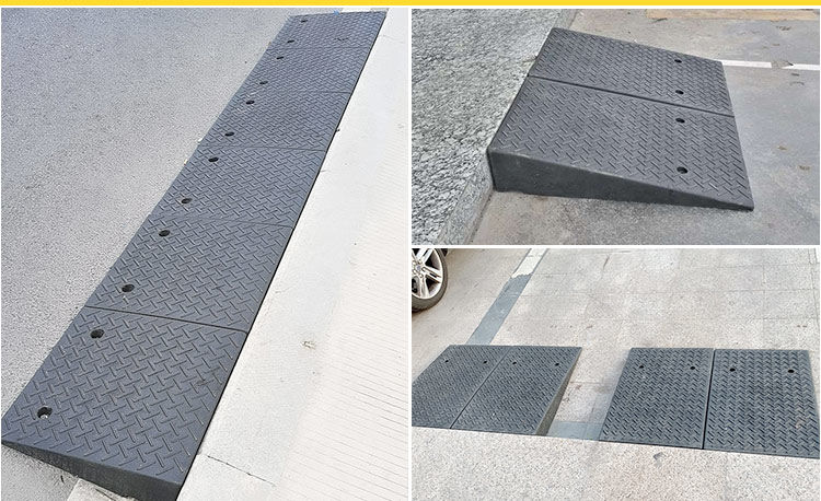 台阶垫斜坡垫马路牙子橡塑路沿垫家用汽车上坡垫门槛垫橡胶爬坡板