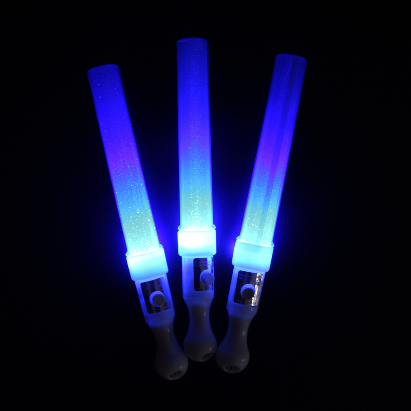 五月天演唱会荧光棒蓝色银光棒闪光星星五角莹光棒张杰应援道具短款