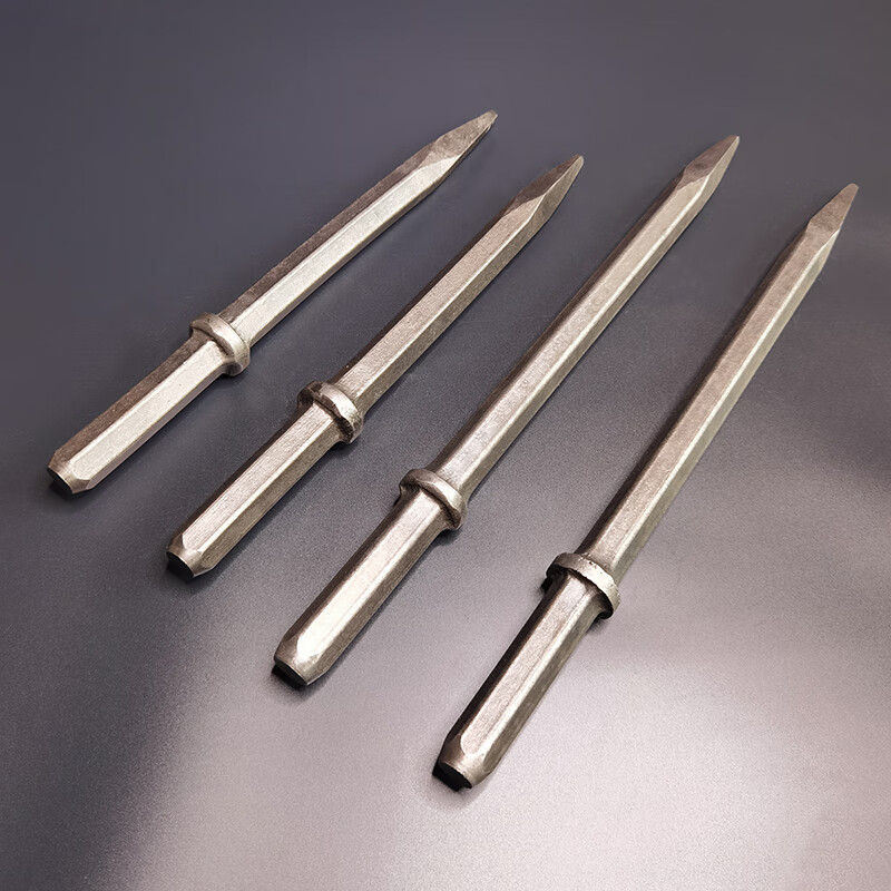 定制适用b47风镐钎 气动破碎机 气镐钎头扁头铲头 凿岩机空压机风镐