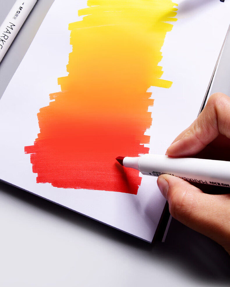 晨光36色马克笔 晨光马克笔软头彩色双头水性马克笔套装48色36色24色