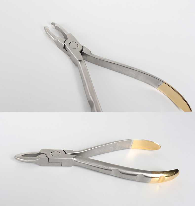 乳牙预成冠钳预成冠钳子卷边钳缩颈钳破冠钳鸟嘴钳鹰嘴钳牙科器械 三