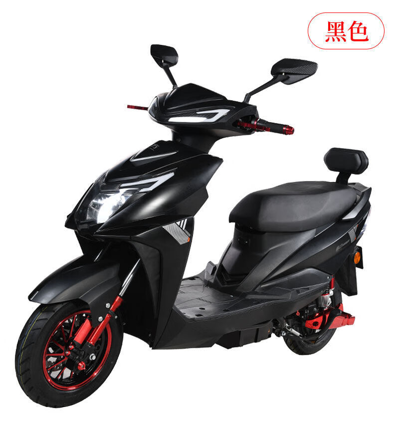 宾力达2021新款战神电动车成人72v长跑王外卖电摩托电瓶车整车白色72v