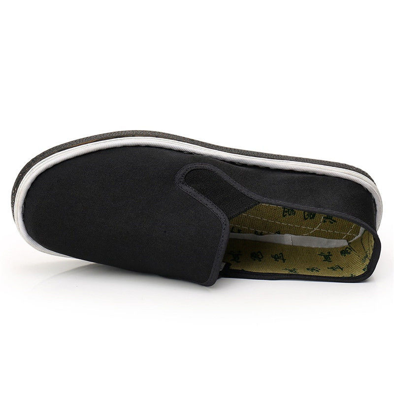 春夏季老北京布鞋休闲鞋手工千层底防滑耐磨劳保鞋轮胎底布鞋升级款36