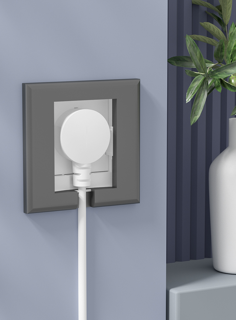 内嵌式插座86型五孔凹隐形隐藏式嵌入式墙壁面板开关插座冰箱专用