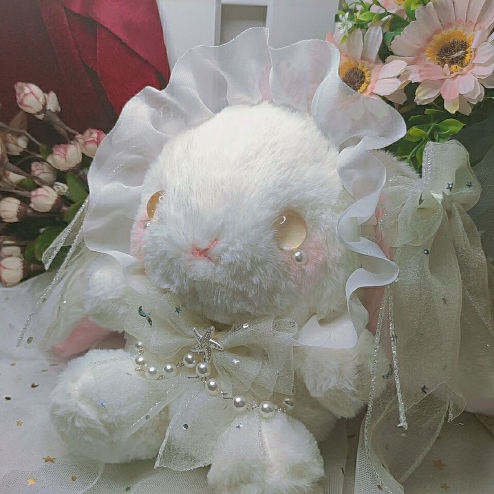 nafandu【星光兔】原创手作兔熊包lolita洛丽塔jk双肩斜挎包软妹送