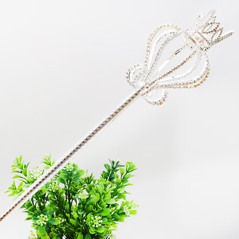 仙女棒魔法棒爱莎权杖仙女棒皇冠儿童魔法杖公主女王艾莎女童玩具手杖