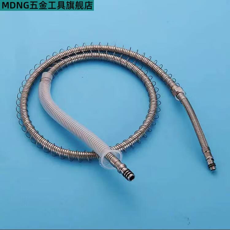mdng浴室柜水龙头抽拉软管弹簧管二三四件套冷热进水管连接四分长短管