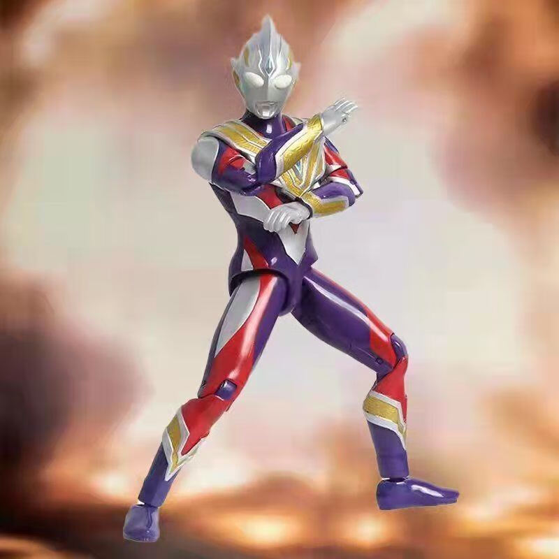 捷德奥特曼原始形态银河初生act玩具全身全关节可动shf 闪耀赛罗(带