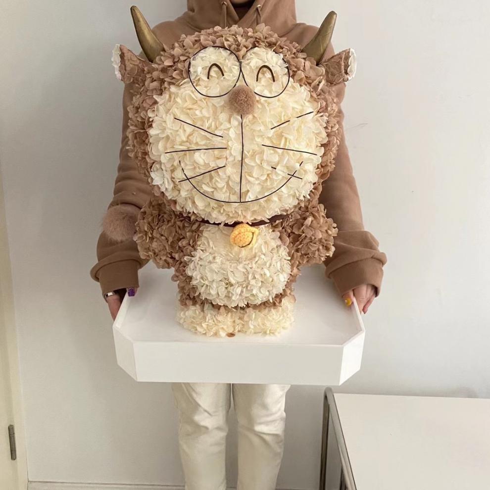 七夕节礼物高级仪式感七夕送女朋友礼物机器猫牛角多啦咧嘴哆啦a梦