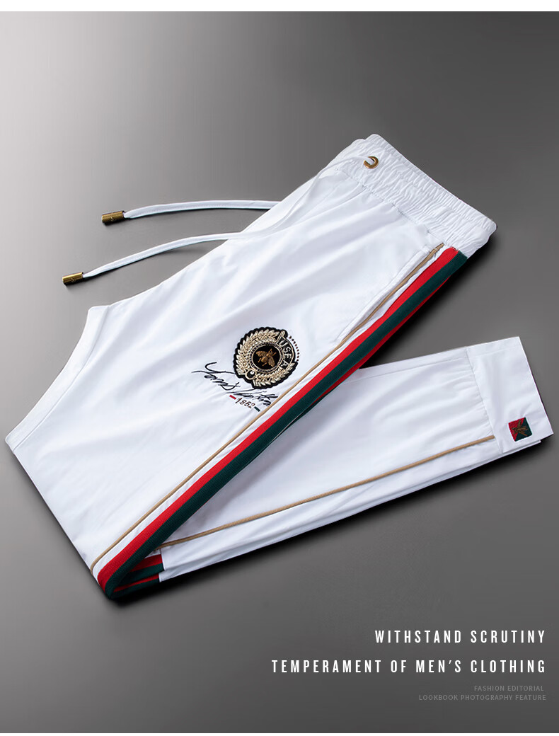 tvst香港原创潮牌男装冰丝小蜜蜂刺绣夹克男外套2021春秋新款欧美轻奢