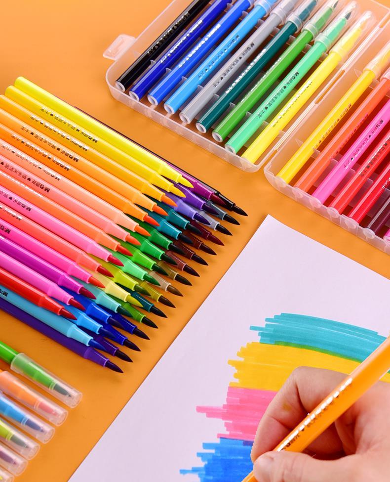 【现货直发】晨光软头水彩笔彩色笔画画笔套装儿童幼儿园小学生宝宝用