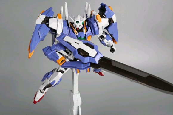 【官方旗舰】万代(bandai)雪崩能天使mg同款现货大班8808拼装带支架r2