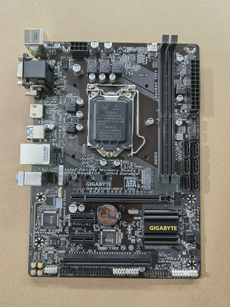 三年包换gigabyte/技嘉b250m-d3v/d2v/hd3主板 1151针m.