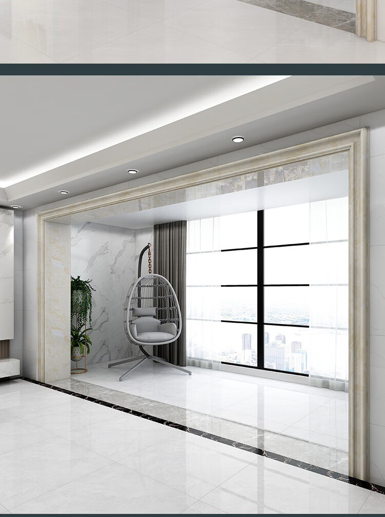 智家派人造大理石门套电梯门垭口石材门框门窗套室内窗户阳台包边腰