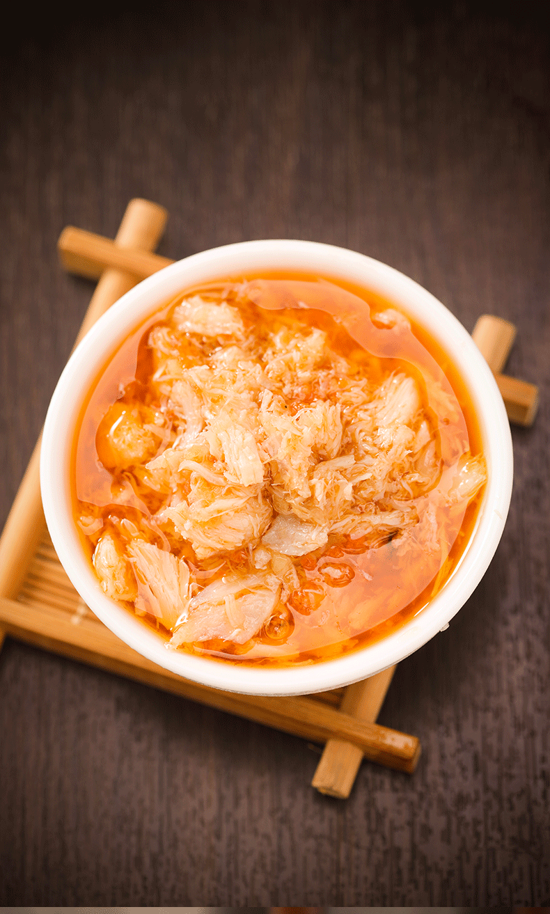 上海特产 邵万生蟹粉红膏 蟹糊红膏醉蟹 梭子蟹肉蟹块 腌制海鲜 腌制