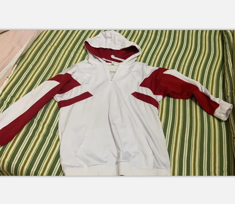 人大附中校服北京夏短袖长袖恤 秋抓绒厚款恤中性可以印字 白色(抓绒