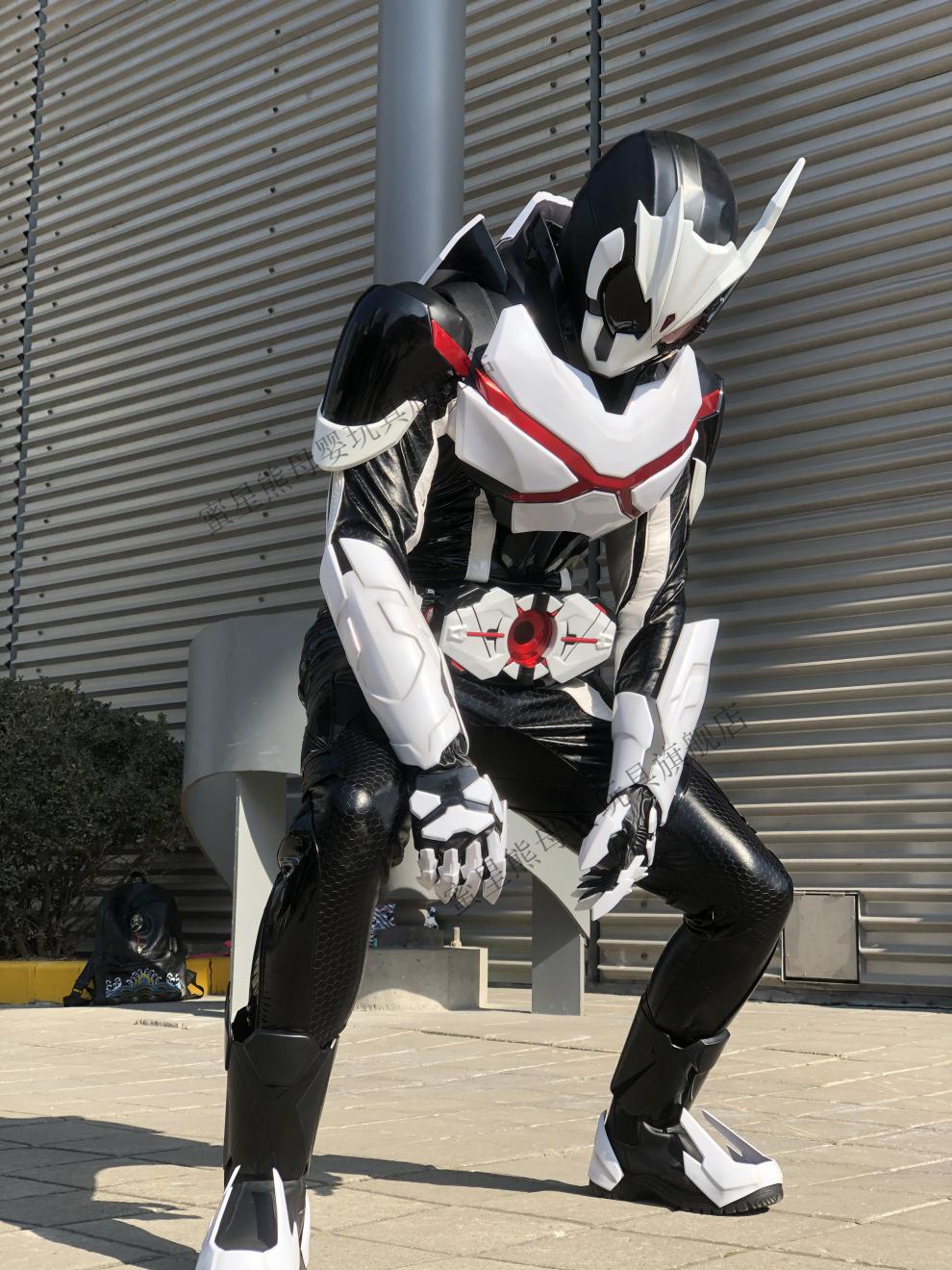 【暴走道具】假面骑士zero one ark 01亚克01cos道具皮套征集 头白模