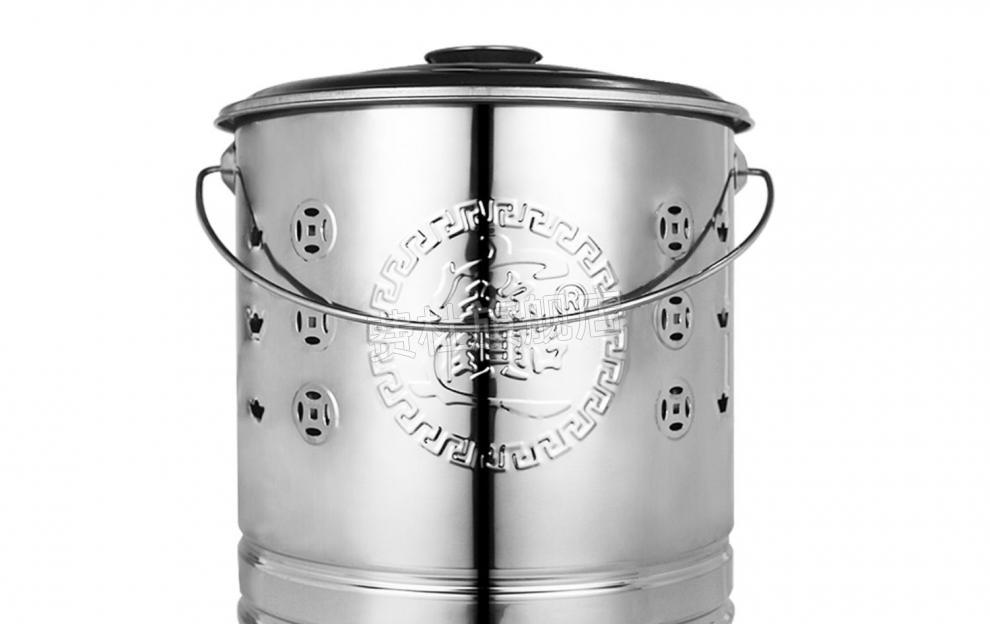 烧纸祭祀专用桶焚烧炉家用室内无烟不锈钢化宝桶烧金经纸钱焚化炉