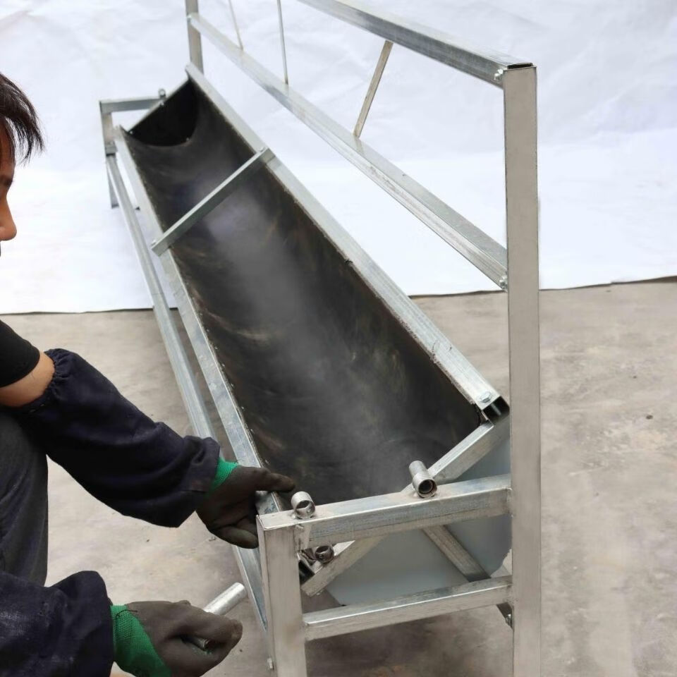 喂羊单槽羊槽,到乡镇,羊食槽羊料槽家用喂羊槽 免运到乡镇 两米长高85