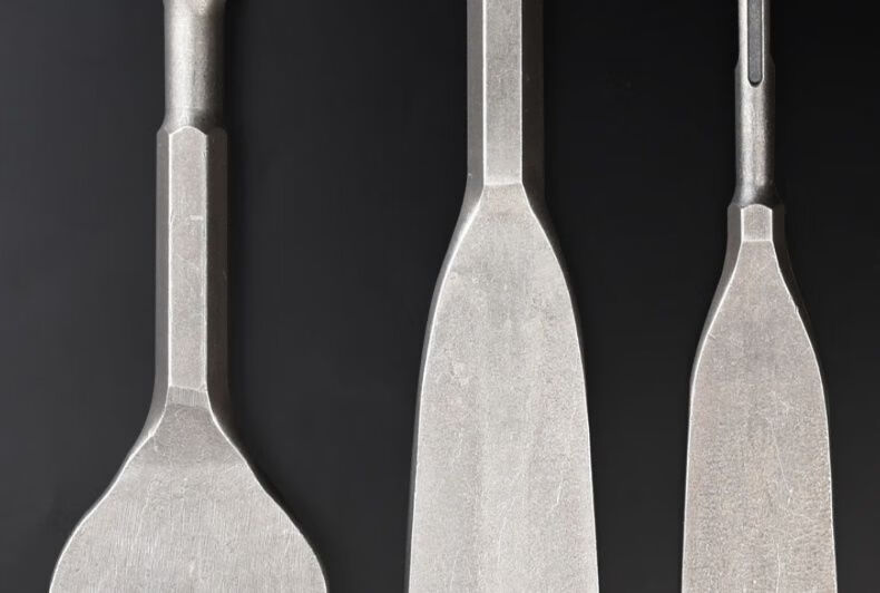 电锤电镐凿子方柄四坑凿加宽扁铲电镐头加宽电锤钻头铲头水 六角扁