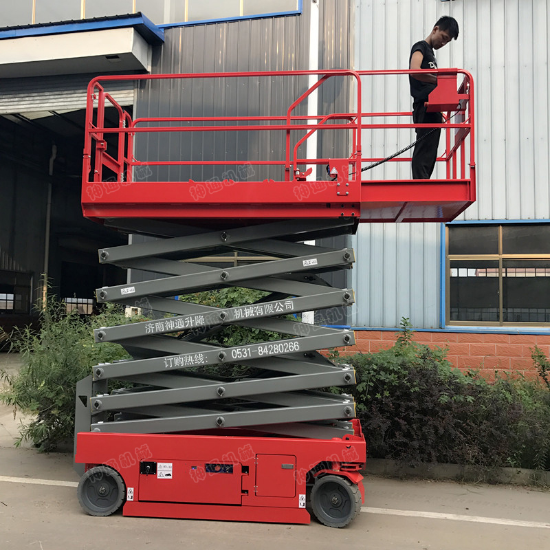 升降机升降平台移动式升降机电动液压登高车高空作业车升高车订做
