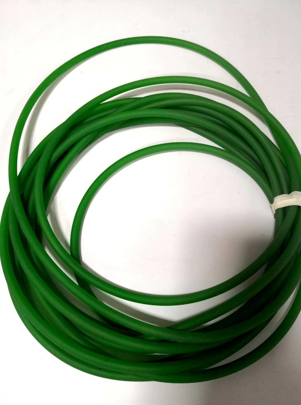 粗面聚氨酯圆皮带pu易粘接传动带工业皮带接驳圆带电机马达传送带 桔