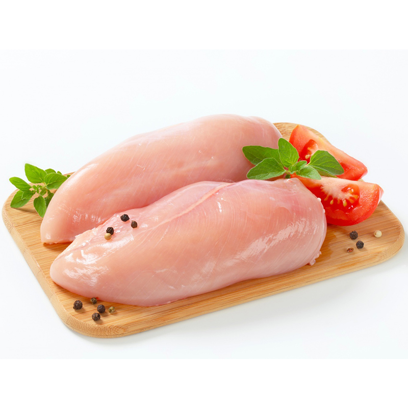 散装抽真空包装鸡胸肉健身代餐鸡脯肉冷冻chicken breasts1kg【图片 