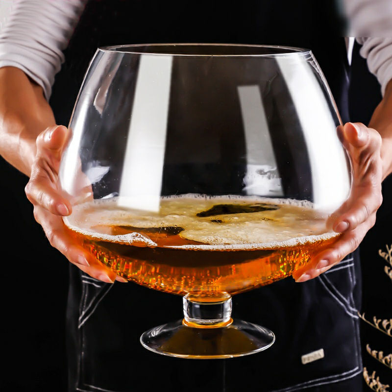 啤酒杯喝水杯子 超大英雄杯大容量酒杯鱼缸特大可乐桶容器巨型啤酒杯