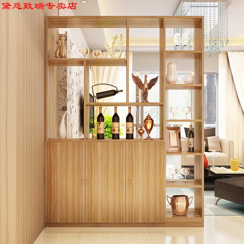 隔离柜 隔厅柜 多层分隔储物架格挡鞋柜架客厅屏风隔断柜子一体式隔离