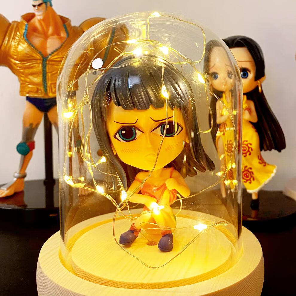 海贼王路飞索隆女帝汉库克周边车载摆件全套装盲盒男生日礼物 布鲁克