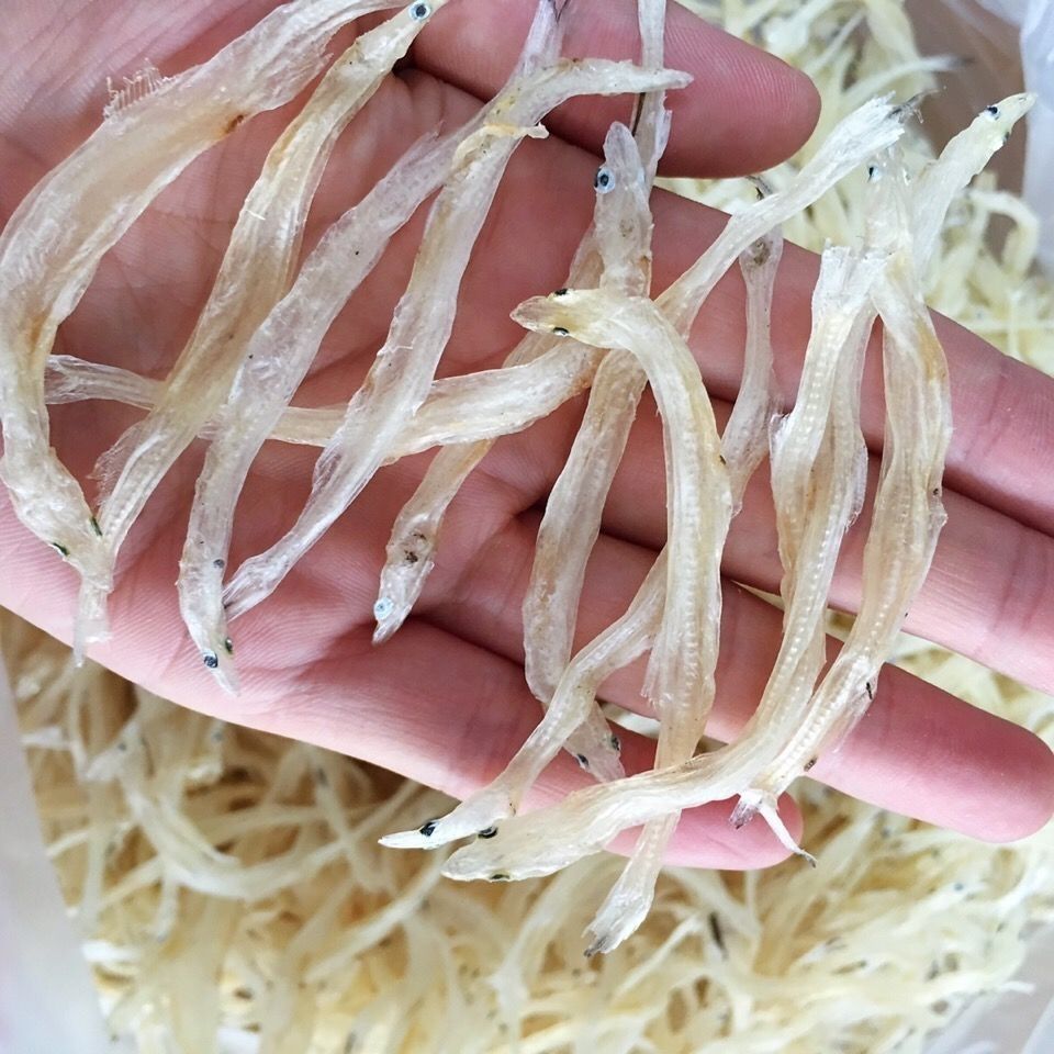 淡晒白饭鱼干大号银鱼干特产水产干货海鲜鱼仔干小鱼苗干500g100g大