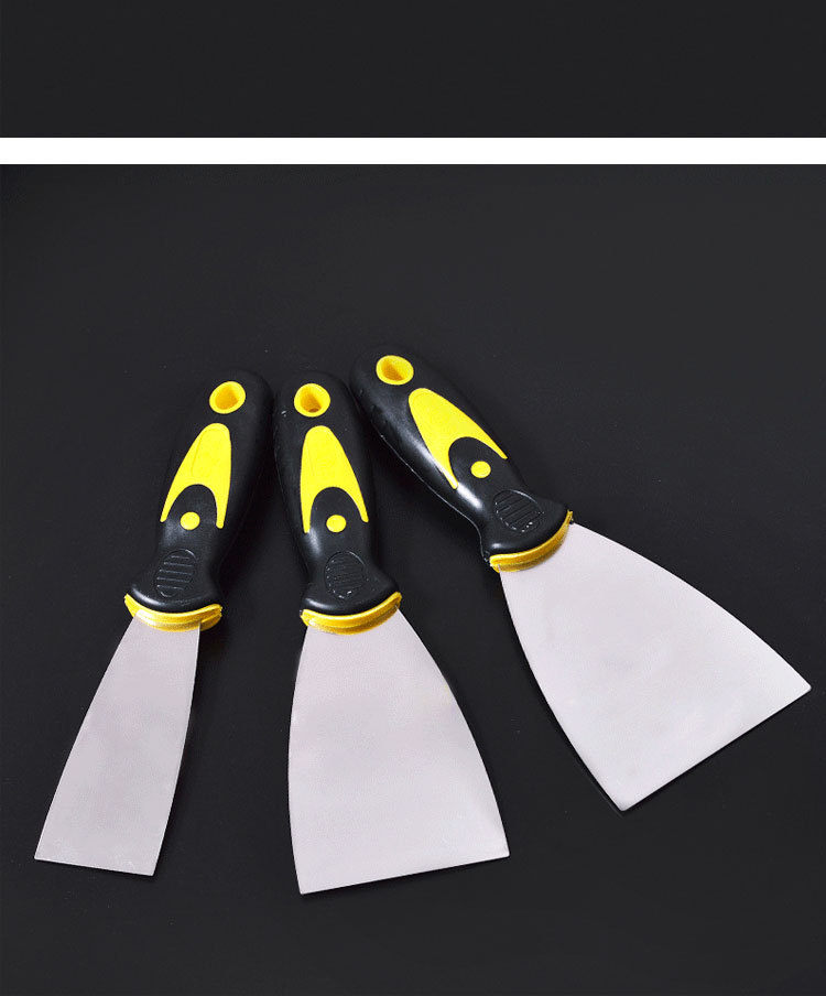 油灰刀2寸3寸5寸不锈钢304铲刀加厚型抺子刮腻子工具披灰刀油灰刀1寸