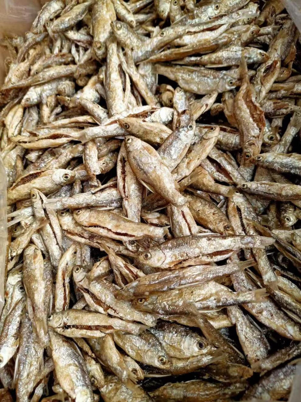 江西特产淡水小鱼干农家河溪去内脏小鱼仔自晒小河鱼干货 100克-鱼干