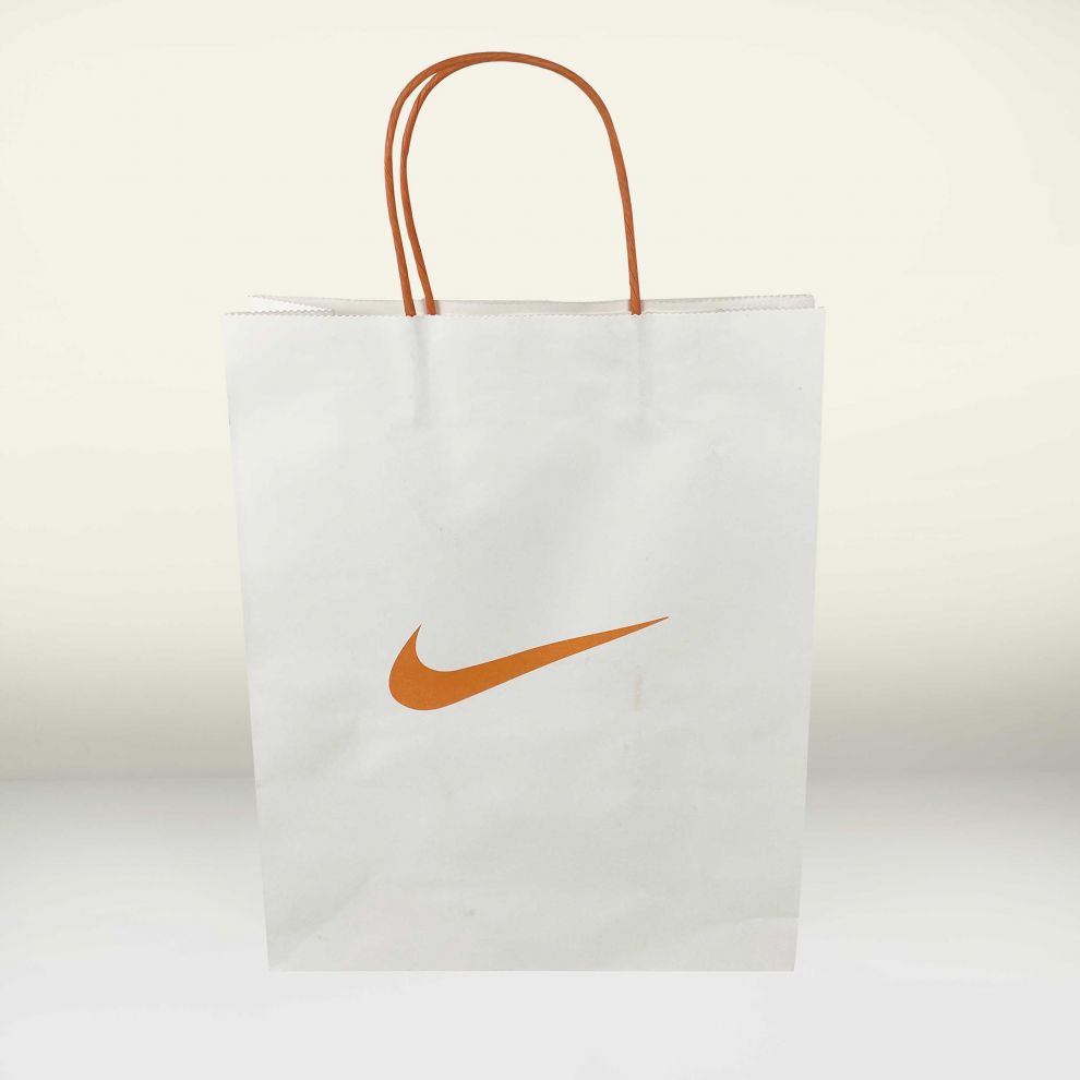 手提袋纸质牛皮纸袋手提袋牛皮纸手提袋 nike 360 牛皮纸袋子潮牌