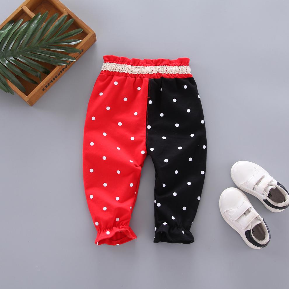 迪士尼(disney)儿童裤子婴儿纯棉鸳鸯裤宝宝春秋季长裤男女童周岁百天