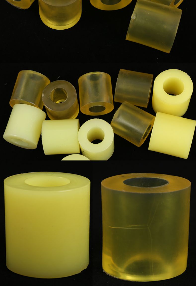 聚氨酯胶套联轴器柱销弹性套圈防震减震橡胶套四连体套柱内12外20高10