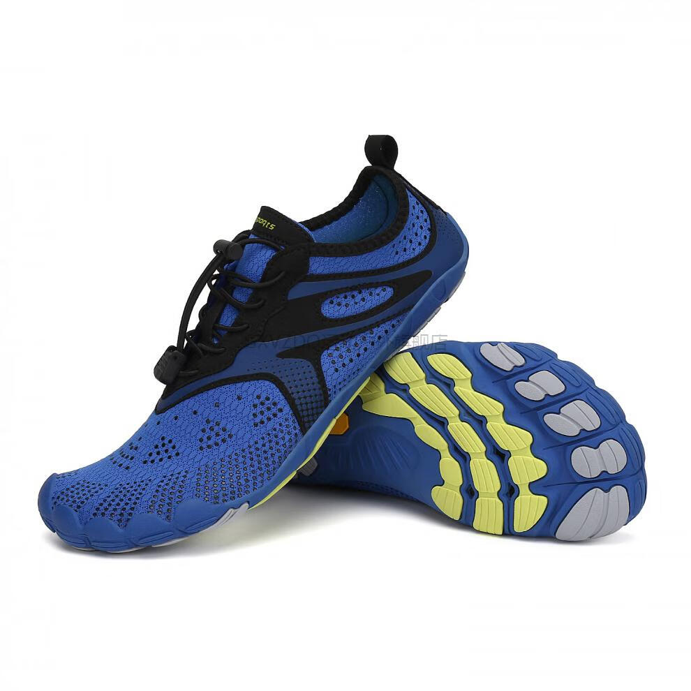 春夏季新款五指鞋透气溯溪鞋户外徒步鞋涉水沙滩速干游泳鞋ty22黑色41