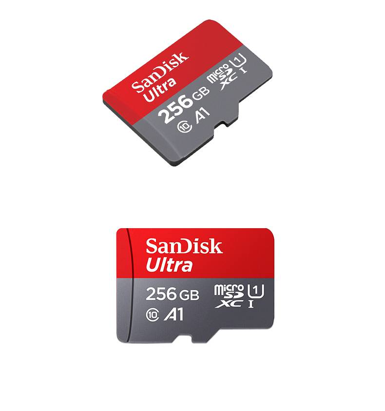 闪迪256g存储卡micro sd卡256g手机内存卡class10高速120m/s储存tf卡
