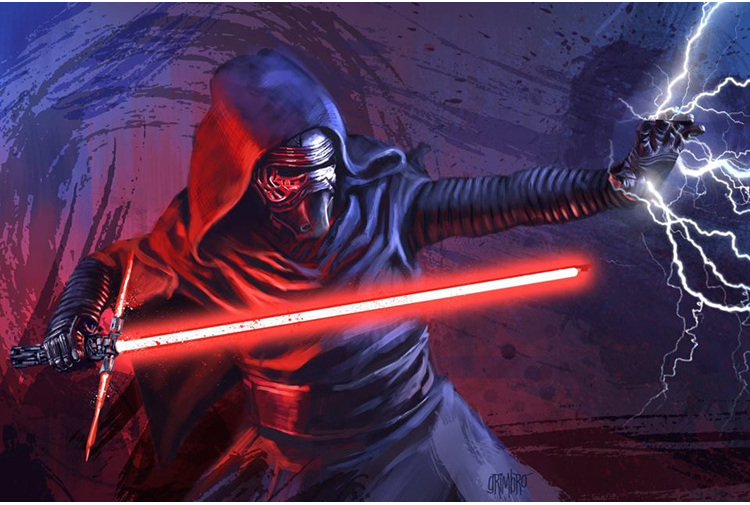 新款星球光剑大战激光剑达斯维达伸缩十字组合光剑儿童玩具刀剑礼物82