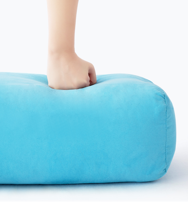 枫岚情瑜伽枕瑜伽枕艾扬格方形阴瑜伽抱枕圆形倒立荞麦高弹力支撑辅具