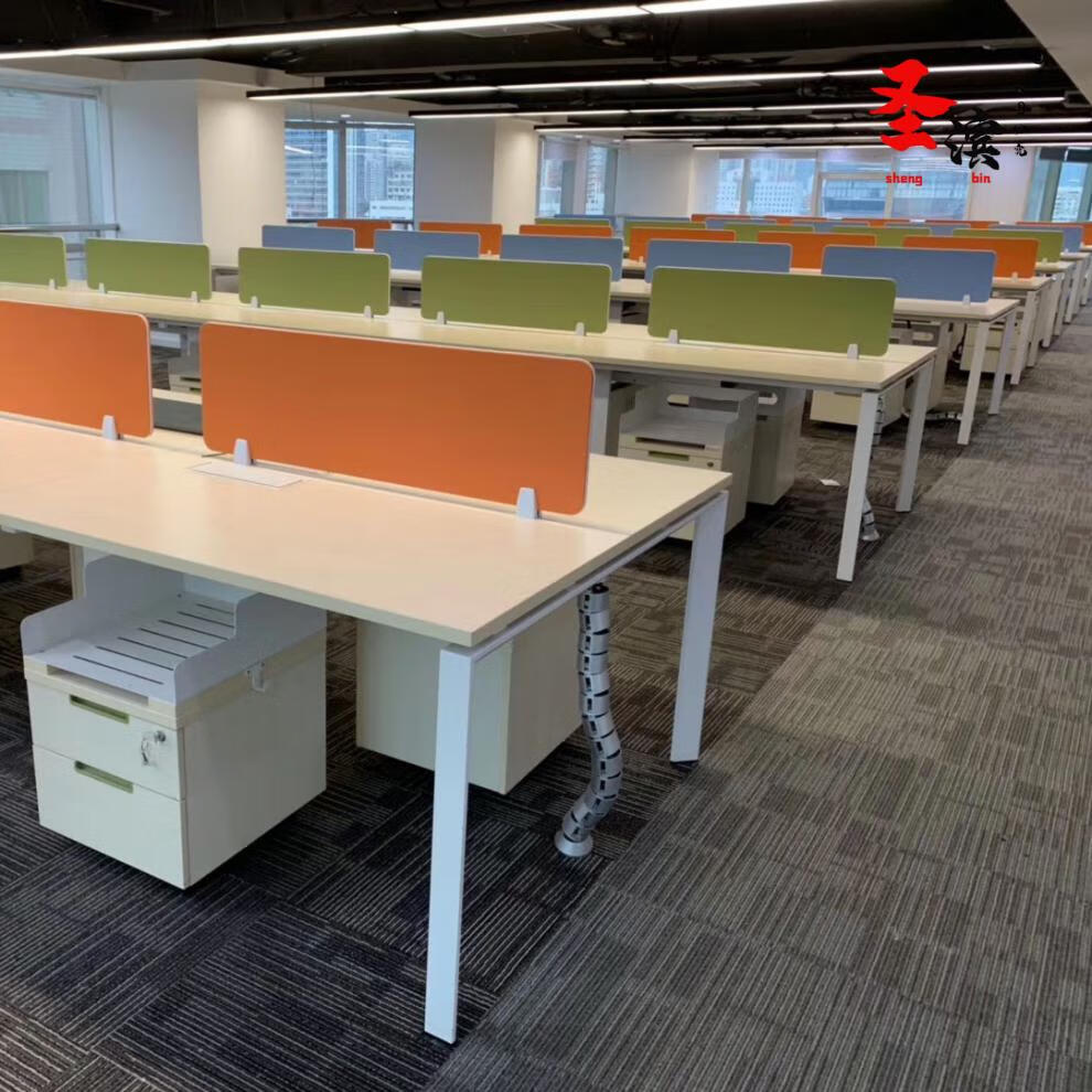 办公桌走线槽桌面过线盒桌底插座电线吊线槽电脑桌可安装86面板白色