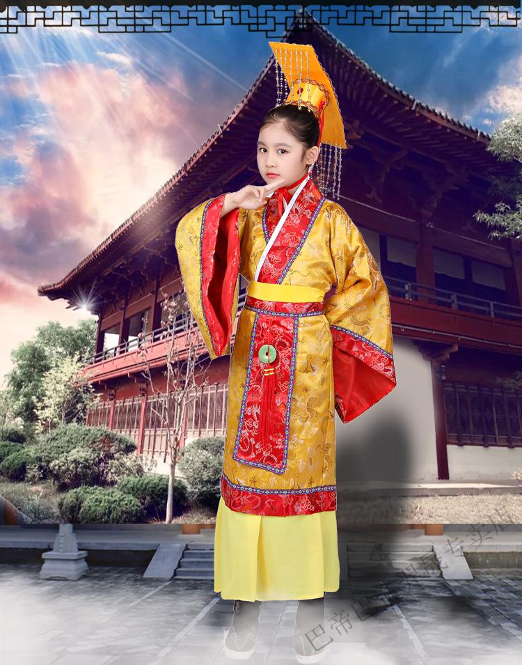 巴拉巴拉旗下巴帝夏代衣服学生古装汉服演出课本剧七步诗表演曹丕曹植