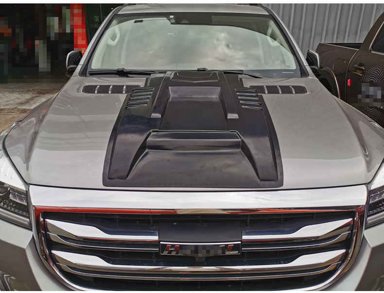 长城哈弗h9改装长成哈佛15-20款机盖出风口车头盖机头引擎盖进风口贴