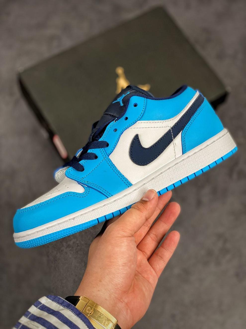 2022aj低帮aj1low男女学生小闪电跑步运动篮球鞋休闲板鞋 郭艾伦 高