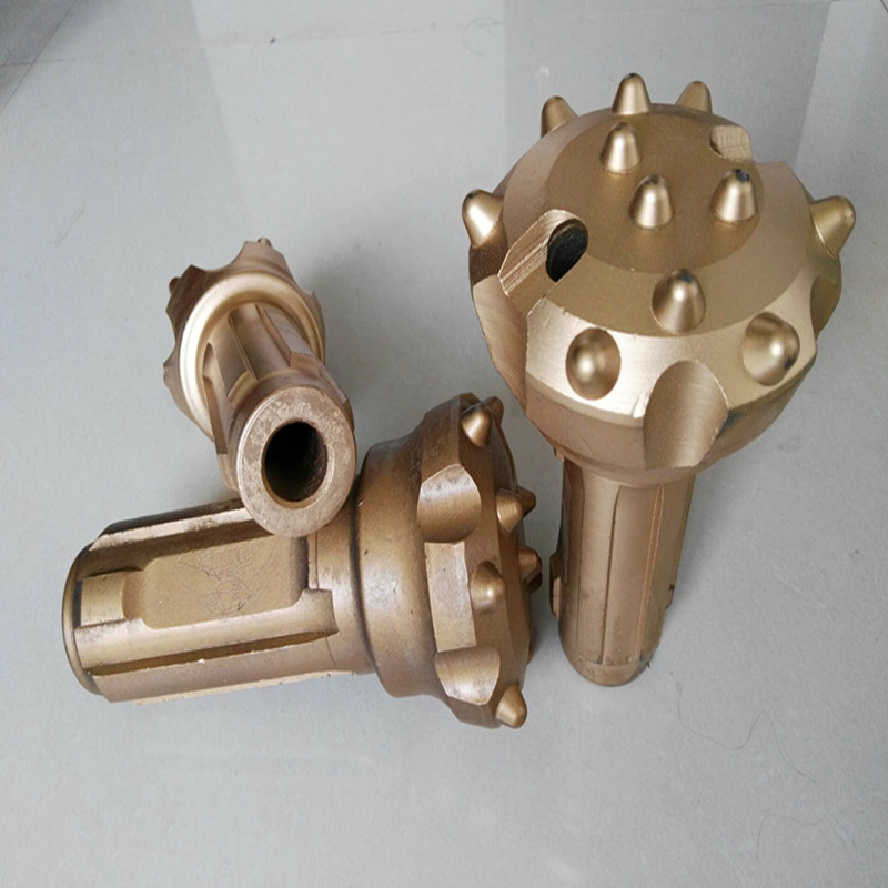 清笒 潜孔钻头76 90 00 0 20 30 40 50打井打桩锤头冲击器 200钻头