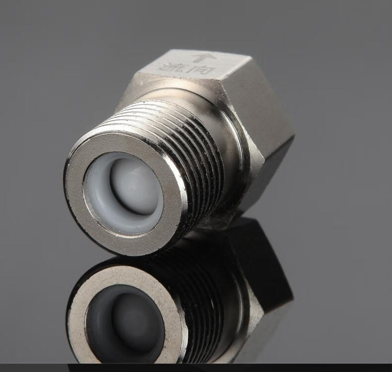 【精选】单向止回阀止水阀卫生间马桶防反水回水倒流逆止阀热水器止逆