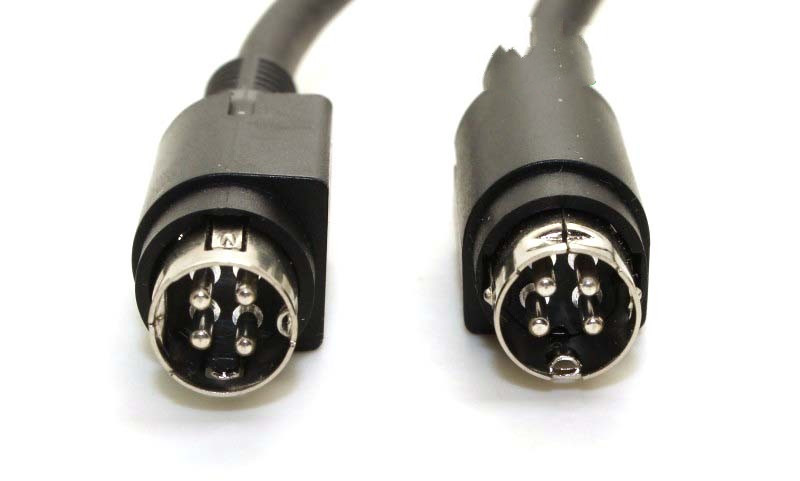 适用惠威d1010系列r1700bt漫步者r1600tiii 4四芯主副音箱连接线 4pin