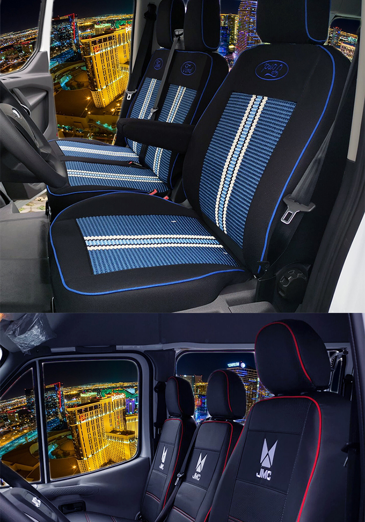 上汽大通v80坐椅套 v90 t60 t70封闭厢式货车全包围四季通用座套装饰