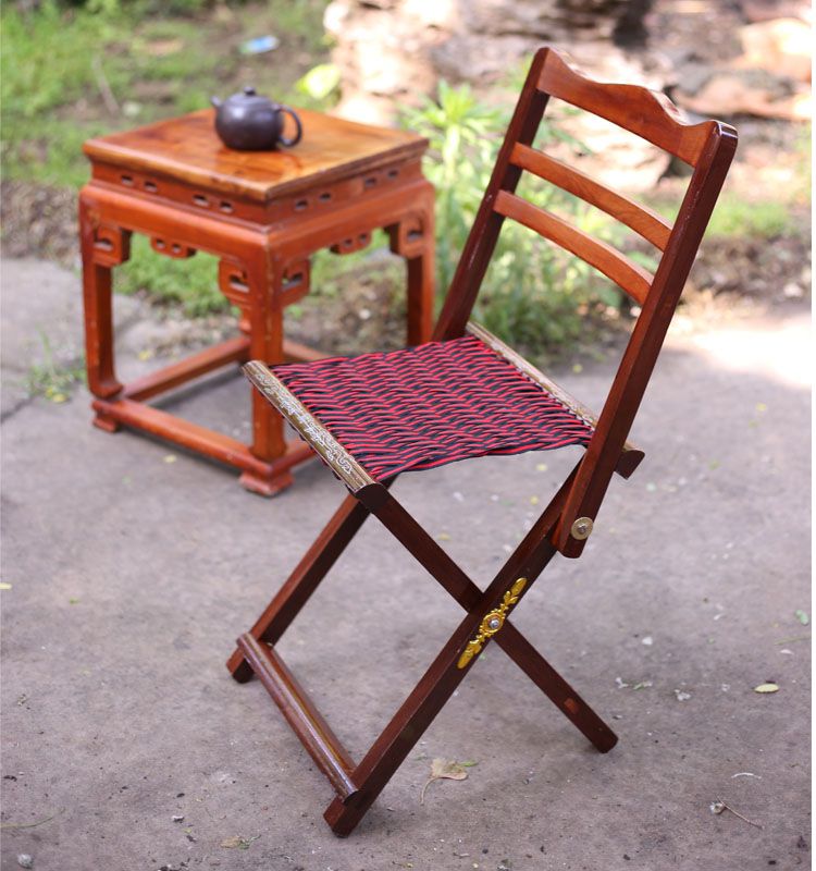 马扎实木马扎便携式折叠凳子椅子靠背马扎椅子马扎实木靠背马札便携