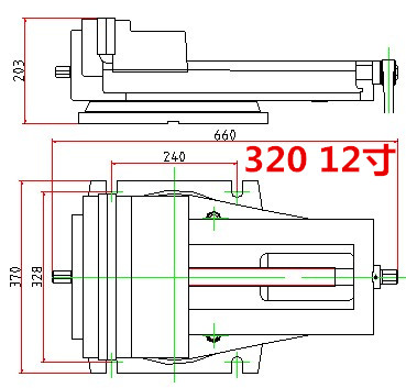 适用于钻铣床台钳4寸5寸6寸8寸12寸16寸机用平口钳工业级重型台虎钳8